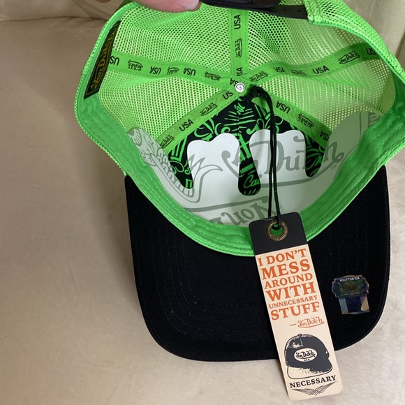 BREAKFAST CLUB BLACK & GREEN TRUCKER - Picture 7 of 11